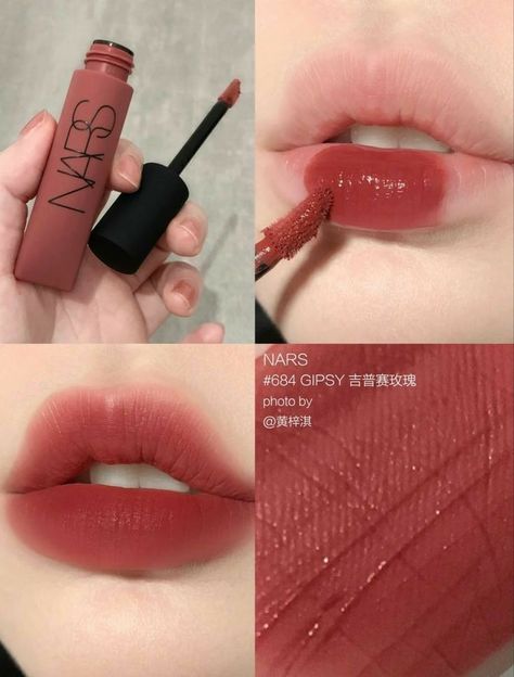 Mekap Mata, Nars Lipstick, Makeup Accesories, Lip Makeup Tutorial, Pinterest Makeup, Matte Gloss, Lips Shades, Matte Lip Cream, Fancy Makeup