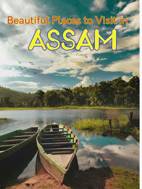 #assam #beautiful #places Assam Tourist Places, Assam Beauty, Assamese Culture, India Travel Guide, Unknown Facts, Travel Route, Place To Visit, Tourist Places, Draw On Photos