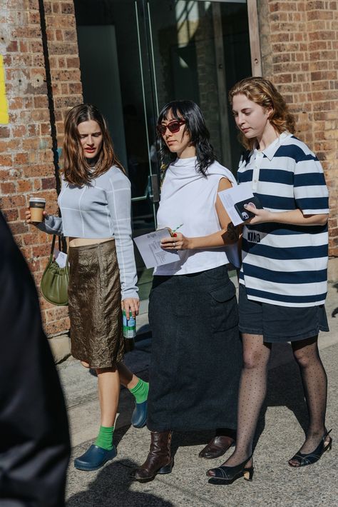 It¡¯s Back to School Season For Street Stylers at Australian Fashion Week in Sydney Sydney Fashion Week, Sydney Fashion, Australian Fashion Week, Miu Miu Dress, Australia Fashion, Street Style Photos, School Season, The Best Street Style, Celebrity Beauty