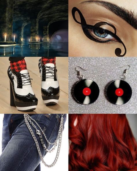 Operetta Monster High Aesthetic, Operetta Aesthetic, Monster High Aesthetic Outfit, Monster High Shifting, Frankie Stein Aesthetic, Operetta Monster High, Mh Aesthetic, Monster High Makeup, Sanrio Clothes