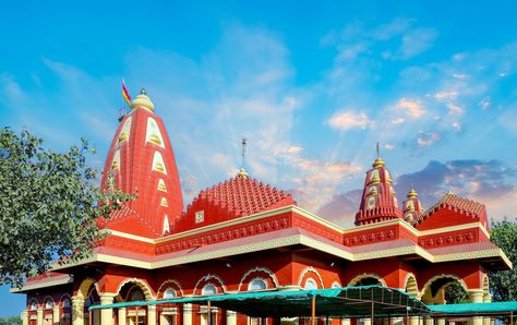 Nageshwar Jyotirling, 12 Jyotirlinga, Red Building, Green Resort, Western Borders, Arabian Sea, Tourist Guide, Dawn And Dusk, Tour Operator