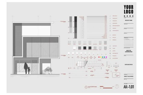 Understanding Architectural Title Blocks - archisoup | Architecture Guides & Resources Autocad Template, Autocad Layout, Floor Plan Sketch, Title Block, Architecture Drawing Plan, 포트폴리오 레이아웃, Architecture Sketches, Drawing Template, Layout Architecture