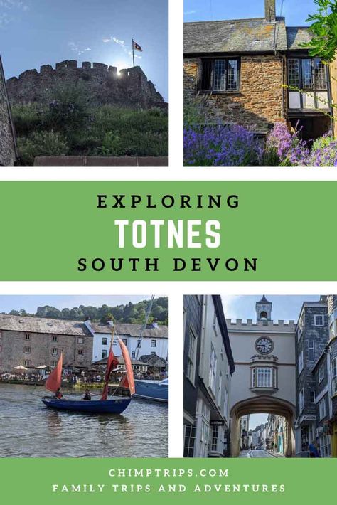 Exploring Totnes in South Devon - Chimptrips Dartmoor National Park, South Devon, Devon And Cornwall, England Travel, Uk Travel, Historic Buildings, Day Trip, Devon, Health Food