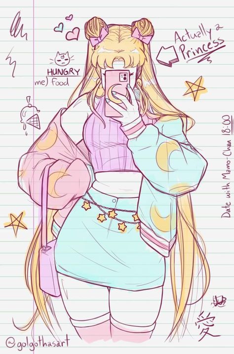 Ponyta Pokemon, Pastel Notebook, Notebook Aesthetic, Inspired Clothes, Arte Sailor Moon, Sailor Moon Fan Art, Sailor Moon Aesthetic, Sailor Moon Wallpaper, Sailor Moon Character