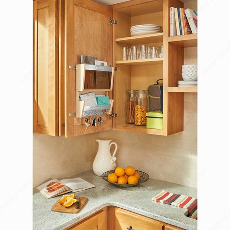 Find the largest offer in Door-Mounting Baskets like Rev-A-Shelf door-Mounting Mail Cabinet at Richelieu.com, the one stop shop for woodworking industry. Lily Ann Cabinets, Counter Clutter, Mail Organizer Wall, Upper Kitchen Cabinets, Rev A Shelf, Door Organizer, Mail Organizer, Wall Accessories, Upper Cabinets