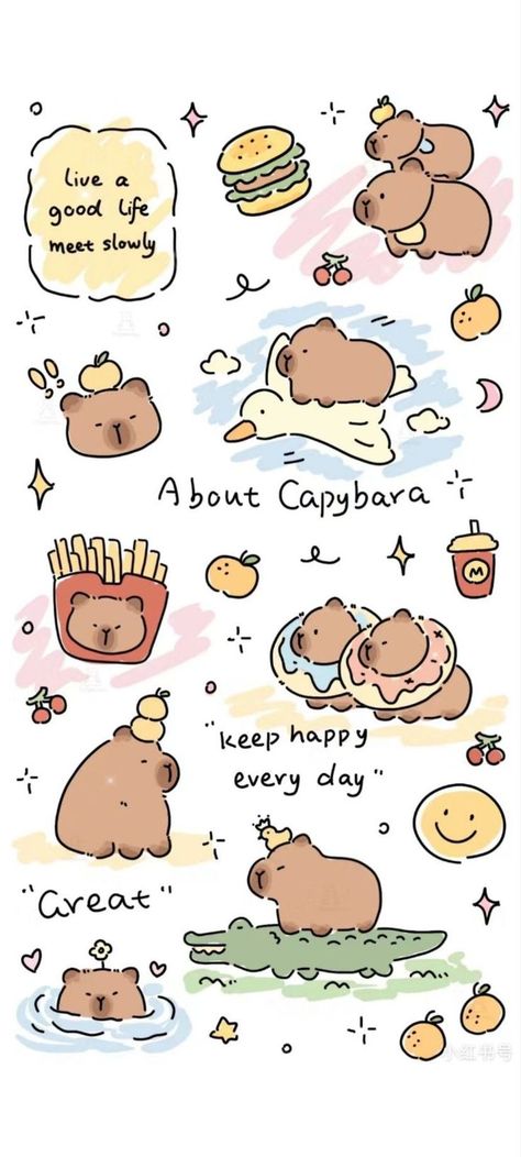 https://pin.it/2ObVhd7ED Cappy Barra Wallpaper, Capybara Drawing Wallpaper, Cute Wallpapers Capybara, Capybara Phone Wallpaper, Capybara Lockscreen, Cappybarra Wallpaper, Aesthetic Capybara Wallpaper, Capybara Wallpaper For Ipad, Kapibara Drawing