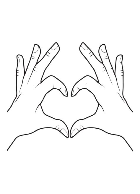 Men Finger Tattoos, Hands Forming A Heart, Hand Hart, Hands Holding Heart, Lol Coloring Pages, Lol Coloring, Shape Coloring Pages, Dragon Ball Z Iphone Wallpaper, Queen Tattoo