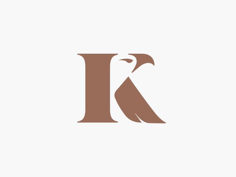 K Letter Design, A Text Logo, Eagle Logo Design, Logo K, Lettermark Logo, Marketing Activities, K Logo, K Design, K Logos