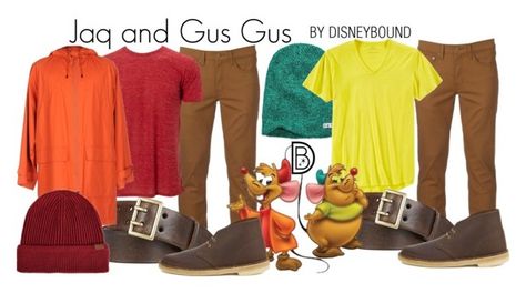 Jaq and Gus Gus by leslieakay on Polyvore featuring polyvore, fashion, style, Maison Margiela, Armani Exchange, Urban Pipeline, kangol, Neff, Dsquared2, Clarks Originals, clothing, disney, disneybound and disneycharacter Jaq And Gus Gus, Disneybound Outfits Summer, Disney Character Outfits, Disney Bound Outfits Casual, Disney Dapper Day, Movie Outfit, Gus Gus, Disney Dress Up, Disney Inspired Fashion