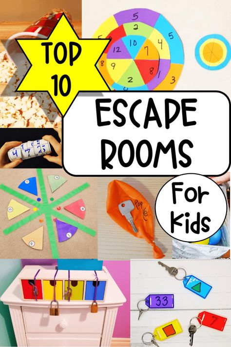 Top 10 Best DIY Escape Rooms for Kids Escape Rooms For Kids, Rooms For Kids, Escape Room Ideas, Escape Box, Escape Room Diy, Diy Escape Room, Escape Room Challenge, Room For Kids, Escape Room For Kids