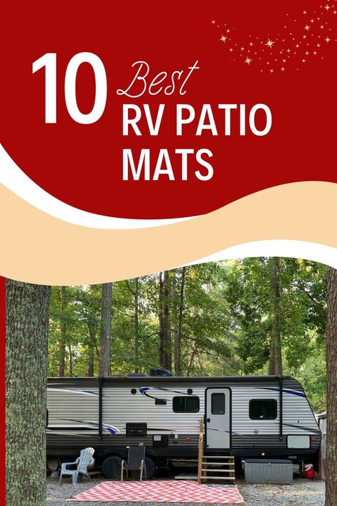 A good outdoor RV patio mat or RV outdoor rug will protect your RV campsite from the elements and make it a more comfortable place to spend time. RV patio mats will also help keep your RV clean and tidy by preventing dirt and debris from being tracked inside. In this blog post, we share the 10 best RV patio mats on the market. Outdoor Camping Rugs, Rv Decorating Ideas, Rv Patio, Rv Interior Design, Rv Decorating, Camping With Toddlers, Rv Campsite, Camping Rug, Camper Hacks