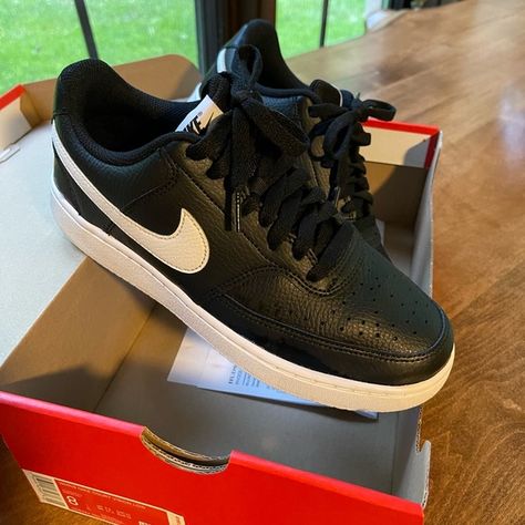 Nike Court Vision Low black WMNS Nike Court Vision Low, Nike Court Vision, Court Vision, Nike Shoes Women, Nike Cortez Sneaker, Shoes Women, Nike Shoes, Sneakers Nike, Nike