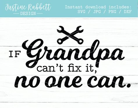 Grandpa Svg, Fathers Day Images, Vintage Shirt Design, Gift From Grandkids, Grand Parents, Sympathy Quotes, Baby Svg, Diy Cricut, Cricut Tutorials