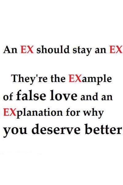 Once you EXit a toxic relationship, your life literally feel brand new. You have the right to be EXcited, and happy. Don’t spend all your time sad as if you lost something of importance but rather celebrate you gained so much more when you left. Ex Girlfriend Quotes, Ex Boyfriend Quotes, Ex Quotes, Cheating Quotes, Funny Relationship Quotes, Best Marriage Advice, You Deserve Better, Good Marriage, Truth Hurts