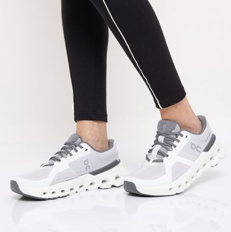 On Women's Cloudrunner 2 Running Shoes
White Frost Color Big Energy, Running Shoes White, On Running Shoes, Red Trench Coat, Swim Shoes, On Running, Levi Jeans 501, Spring Jackets, Distressed Black Jeans