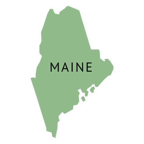 Maine state plain map #AD , #SPONSORED, #Affiliate, #state, #plain, #map, #Maine Map Png, Current Aesthetic, State Flowers, Maine Map, Map Signs, Maine State, State Of Maine, Material Design Background, State Signs