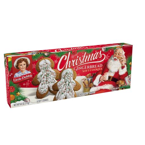 Soft Christmas Cookies, Gingerbread Reindeer, Individually Wrapped Cookies, Walmart Christmas, Soft Gingerbread, Debbie Snacks, Chocolate Chip Cookie Mix, Soft Cookies, Soft Christmas