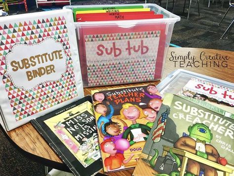 Substitute Teacher Resources, Substitute Teacher Binder, Substitute Teacher Plans, Sub Binder, Substitute Binder, Substitute Plans, Stem Classes, Teachers Toolbox, Substitute Teaching