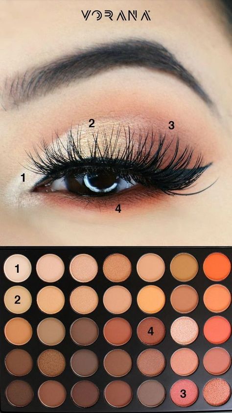 Morphe 350, Morphe Eyeshadow, Membentuk Alis, Makeup Morphe, Makeup Tip, Natural Eyeshadow, Eye Makeup Steps, Beauty Make-up, Makeup Step By Step