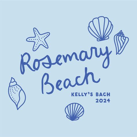 Customizable bachelorette design for t-shirts or sweatshirts! Image Layout, Rosemary Beach, Mountain Designs, Western Design, Design Minimal, For Your Party, Sea Shell, Minimal Design, Text Color