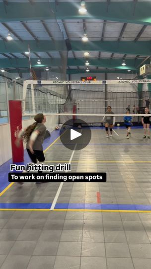 Hitting Drills Volleyball, Outside Hitting Volleyball, Digging Drills For Volleyball, Middle Blocker Volleyball Drills, Volleyball Approach Drills, Volleyball Clubs, Volleyball Skills, Volleyball Workouts, Coaching Volleyball