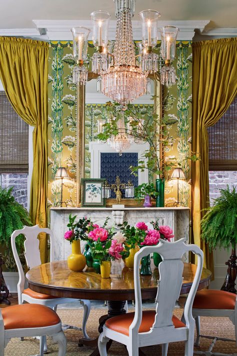 See more of Brockschmidt Maximalist Dining Rooms, Maximalist Dining Room, Funky Dining Room, Dining Room Victorian, House Dining Room, Show House, Grand Millennial, Dining Design, Maximalist Decor