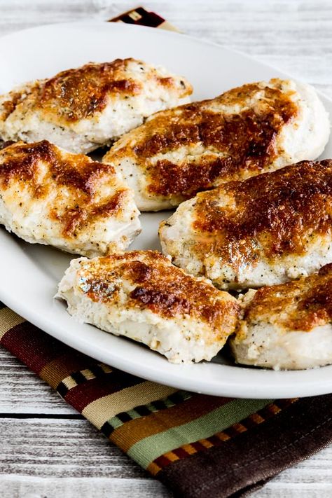 Mayo Parmesan Chicken, Recipe Using Chicken, Parmesan Chicken, Low Carb Baking, Low Carb Chicken, Low Carb Meals Easy, Low Carb Dinner, Low Carb Keto Recipes, Ketogenic Recipes