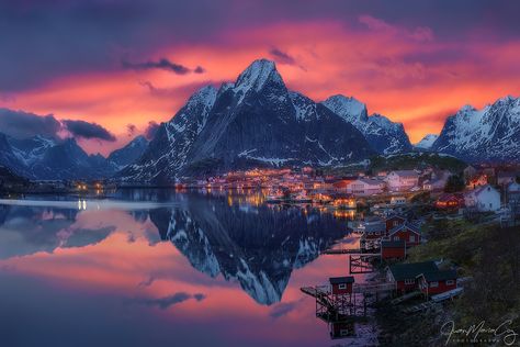 Norway Aesthetic, Denmark Landscape, Norway Wallpaper, Norway City, Purple City, Norway Landscape, Norway Nature, Wallpapers Ipad, Beautiful Norway