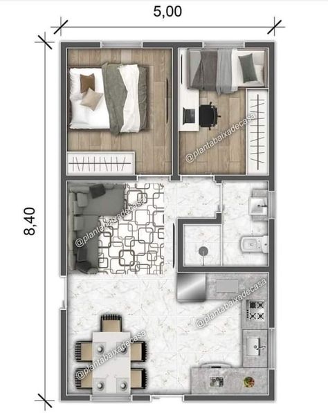 6x6 Apartment Plan, Apartment 50m2 Plan, 40 M2 Apartment Plan, 55m2 Apartment Plan, 40sqm House Design Floor Plan, 50m2 Apartment Plan, 9x6 House Plan, 50 Sqm Floor Plan, 50 M2 House Plan