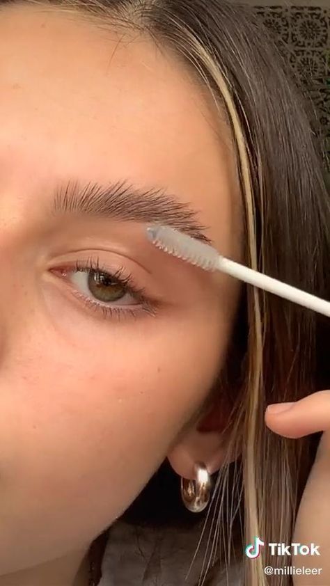 everyday makeup follow for more Simple Everyday Makeup Everyday Makeup Tutorials Simple Eye Makeup How To Use Brow Gel, Natural Brows Tutorial, Natural Face Makeup, Brown Eye Makeup Tutorial, Simple Everyday Makeup, Tiktok Makeup, Wedding Makeup Tutorial, Brow Tutorial, Natural Everyday Makeup