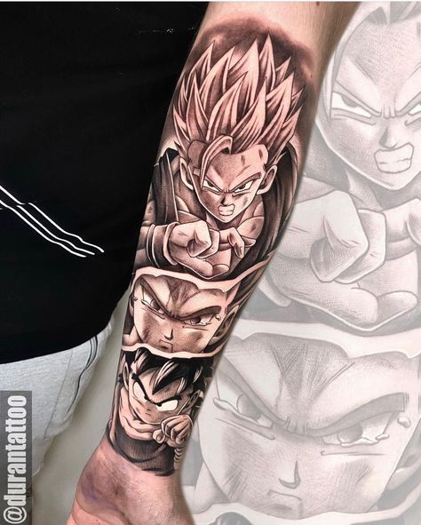 Dragon Ball Sleeve, Dragon Ball Z Tattoo Ideas, Tatuaje Dragon Ball, Dbz Tattoo, Arm Tattoos For Guys Forearm, David Tattoo, Samsung Wallpaper Android, Ball Tattoo, Z Tattoo