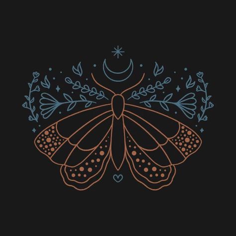 Moth Love - Moth - T-Shirt | TeePublic The Light, Moth, Tattoos, T Shirt, Art