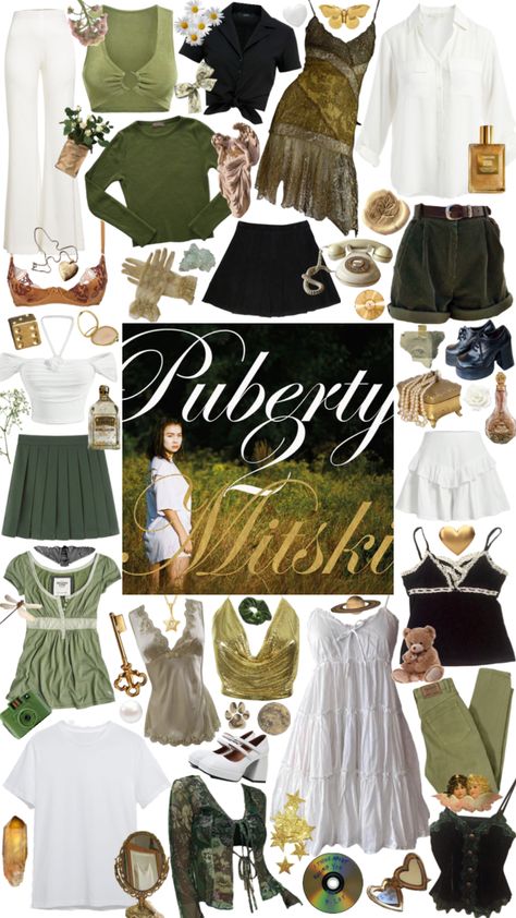 #mitski #mitskishuffle #puberty2 Concert Outfit Aesthetic, Mitski Concert, Outfit Concert, Solo Costume, Concert Fits, Outfit Aesthetic, College Fashion, Aesthetic Outfits, Concert Outfit