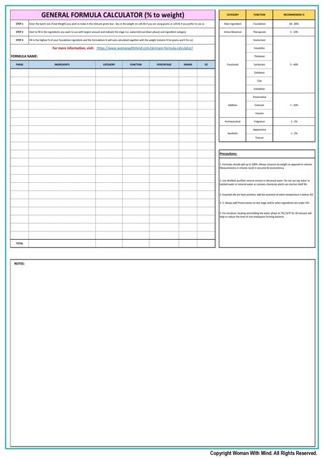 Recipe Calculator Sheet_compressed Recipe Calculator, Excel Worksheet, Formula Recipes, School Lunch Recipes, Class Projects, Skin Care Recipes, Diy Skin Care, Homemade Skin Care, Program Design