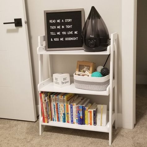 Nursery Baby Room, Living Room Diy, Ladder Bookcase, Kids' Room, Home Store, Put Together, Kingston, Corner Bookcase, I Am Happy