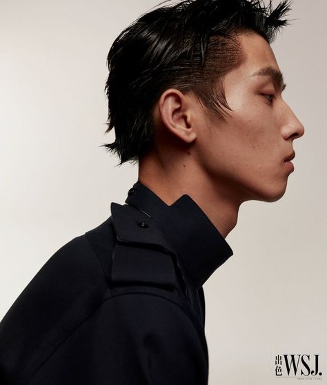 Male Portrait Poses, Side Portrait, Asian Male Model, Wsj Magazine, Minimal Photography, Fashion Content, Mens Editorial, Man Photography, Photoshoot Concept