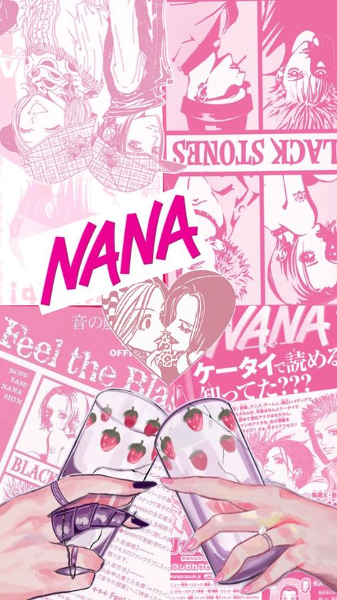 Shin Nana, Nana Quotes, Nana Anime, Nana Manga, Nana Osaki, Simple Phone Wallpapers, Cool Backgrounds Wallpapers, Cartoon Wallpaper Iphone, Hello Kitty Iphone Wallpaper