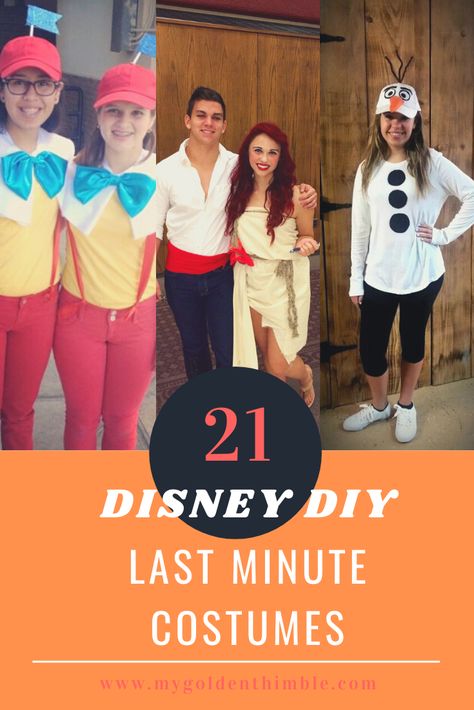 On this post, you will find all DIY Disney Costumes for Boys, Girls, Couples, Friends, even for the Whole Family!! #disneycostumesdiy #halloweendiy #halloweencostumeideas Easy Male Disney Costumes, Cartoon Character Costumes Diy, Disney Fancy Dress Diy, Disney Pixar Costumes For Adults, Quick Disney Costumes Last Minute, Diy Mens Disney Costume, Disney Day At School Costumes, Cartoon Characters Costumes Ideas Easy, Disney Dress Up Day School Costume Ideas