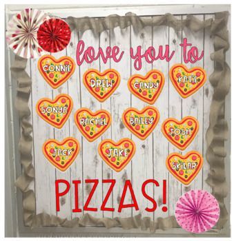 Valentines Pizza, Toddler Bulletin Boards, December Bulletin Boards, February Bulletin Boards, Valentine Bulletin Boards, Valentine Pizza, Pinterest Valentines, Valentines Day Bulletin Board, Roses Valentine