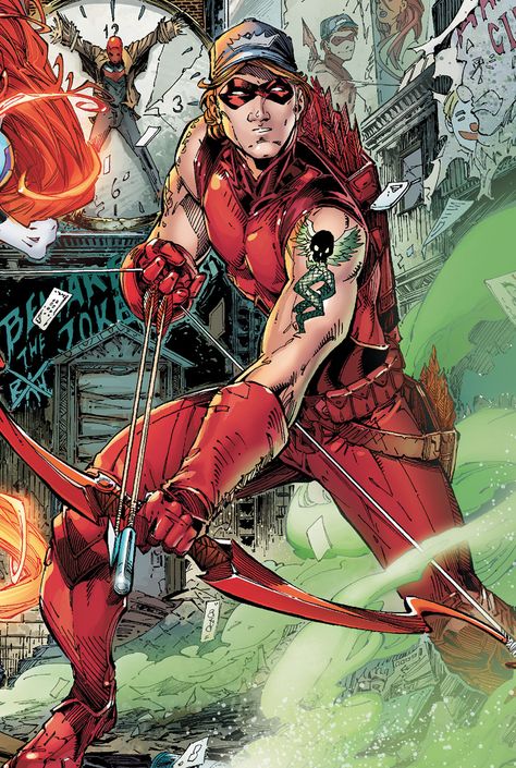 Arsenal Arsenal Dc Comics, Roy Harper Dc, Red Arrow Dc, Arsenal Dc, Strongest Superhero, Arrow Comic, Arrow Dc Comics, Roy Harper, Arte Dc Comics