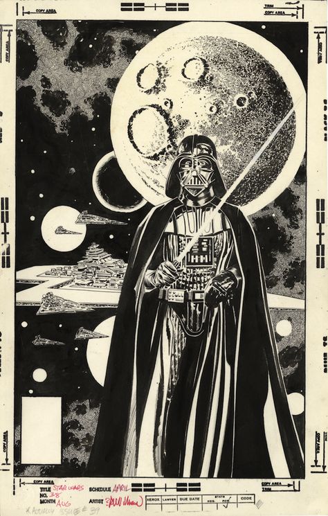 Al Williamson, Classic Star Wars, Star Wars Drawings, Empire Strikes Back, Star Wars Comics, Star Wars Wallpaper, The Empire Strikes Back, Star Wars Poster, Comic Book Artists