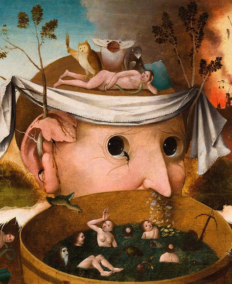 Hieronymous Bosch, William Adolphe Bouguereau, Garden Of Earthly Delights, Hieronymus Bosch, Hur Man Målar, Art Reproductions, Posters Art Prints, Poster Wall Art, Gallery Wrap Canvas