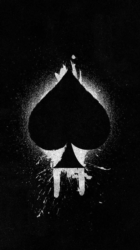 Spade Card - IPhone Wallpapers : iPhone Wallpapers Black Cards Wallpaper, Card Iphone Wallpaper, Black Poker Cards Wallpaper, Card Wallpaper, Iphone Wallpapers Hd, Wallpaper Crafts, Spade Card, Card Tattoo Designs, Wallpapers Ipad