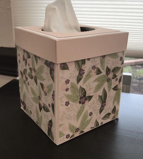 Tissue Box for Every Room - Avery's Owlery Tissue Box Template, Cardboard Tissue Box Diy, How To Make A Tissue Box Cover, Tissue Box Covers Diy Paper, Tissue Box Covers Diy, Tissue Box Design, How To Sew A Tissue Box Cover, Box Of Tissues, Diy Square Tissue Box Cover