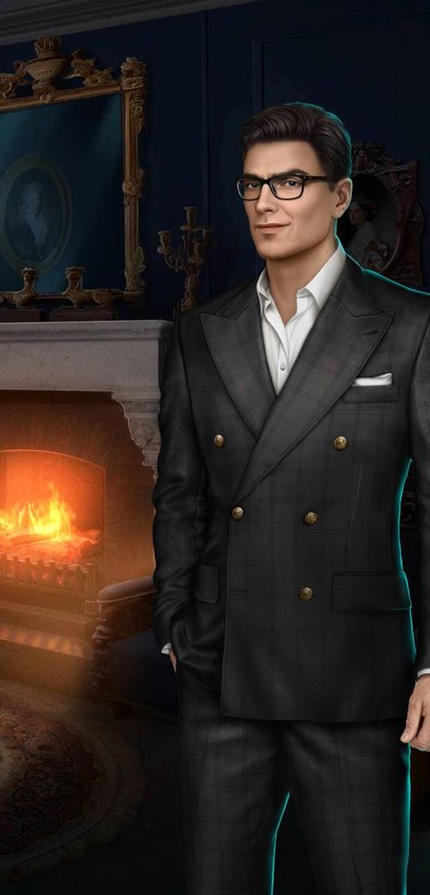 Phil Cho Art, Phil Cho, John Roberts, Club Romance, Interactive Stories, Gray Suit, Romance Club, Romance, Anime