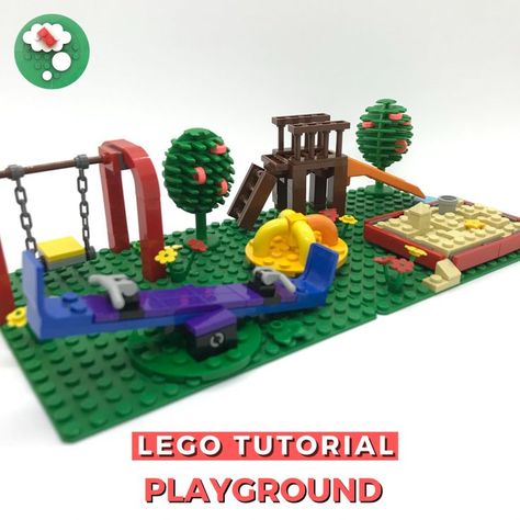 Lego Playground, Lego Tutorials, Lego Basic, Easy Lego Creations, Lego Universe, Lego Decorations, Lego Furniture, Lego Challenge, Lego Club