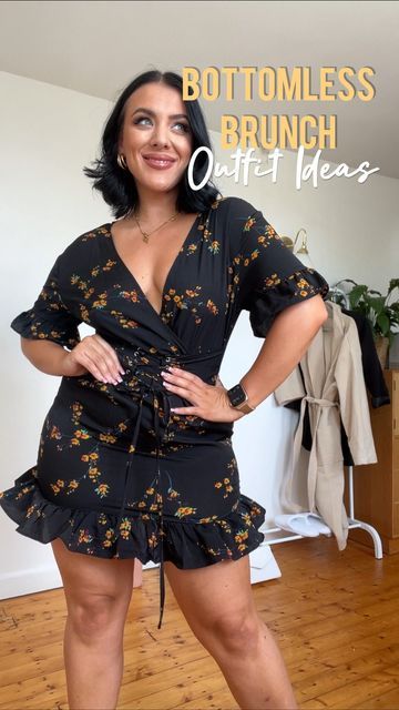 Mid Size Brunch Outfit, Bottomless Brunch Ideas Outfits, Bottomless Brunch Outfits, Plus Size Day Drinking Outfit, Brunch Outfit Mid Size, Midsize Brunch Outfit, Plus Size Brunch Outfit Summer, Midsize Going Out Outfit, Bottomless Brunch Outfit Ideas