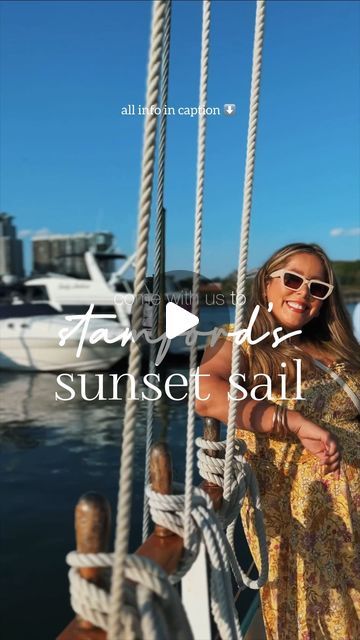 Fordians on Instagram: "⛵️stamford sunset sail info ⤵️

fordians! this is one of our favorite activities to do in stamford every summer! 😍 so worth it, especially if you are a sea and sunset lover 🫶

two-hour sunset sails are offered by @soundwaters all summer long from stamford, ct starting in june - september 

🌊 $45 per person
⛵️meet at soundwaters in bocozzi park in stamford 
👧 kids must be at least 5 years old
 ⏰ sail duration is 2 hours 
🧺 bring your own food & drinks (yes🍷 & 🍺)
🌅 relax and enjoy golden hour 
🔗 book at soundwaters.org/sails-rentals

there are also “afternoon sails” available for $35/adult & $20 kids (must be at least 5 years old) 🌞 

or charter the boat between may and october for $2,250 for a 2 hour sail (this includes crew, fuel, docking costs & all taxes Sea And Sunset, Walmart Pictures, Stamford Connecticut, Stamford Ct, Party Inspo, Sunset Lover, Food Drinks, Activities To Do, The Boat