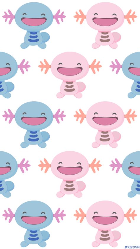 Wooper Pokemon, Pokemon Room, 150 Pokemon, Pokemon Backgrounds, Pokemon Wallpaper, Cute Pokemon Pictures, Dorm Posters, Cute Pokemon Wallpaper, Happy Tree Friends