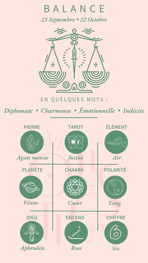 Caractéristiques du signe astro Balance Tattoo Balance, Libra Tattoo, Fantasy Names, Astrology Art, Libra Facts, Crystal Healing Stones, Astrology Zodiac, Memory Books, Astrology Signs